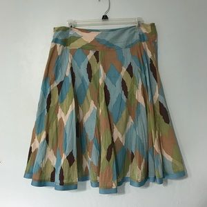 Apt. 9 100% cotton lined circle skirt